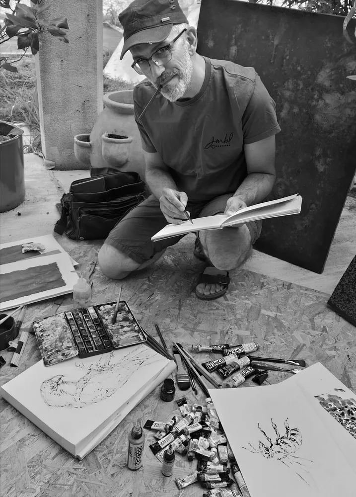 Atelier - Atelier extérieur artiste alexis boisset travail regard 2.webp
